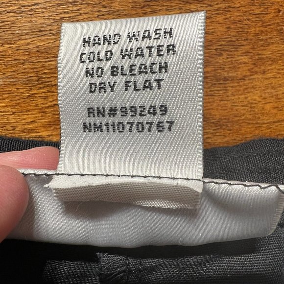 Anna‎ Maxwell Pants 3X Black Linen Cotton Lightweight Cropped Capri Straight - Picture 10 of 11